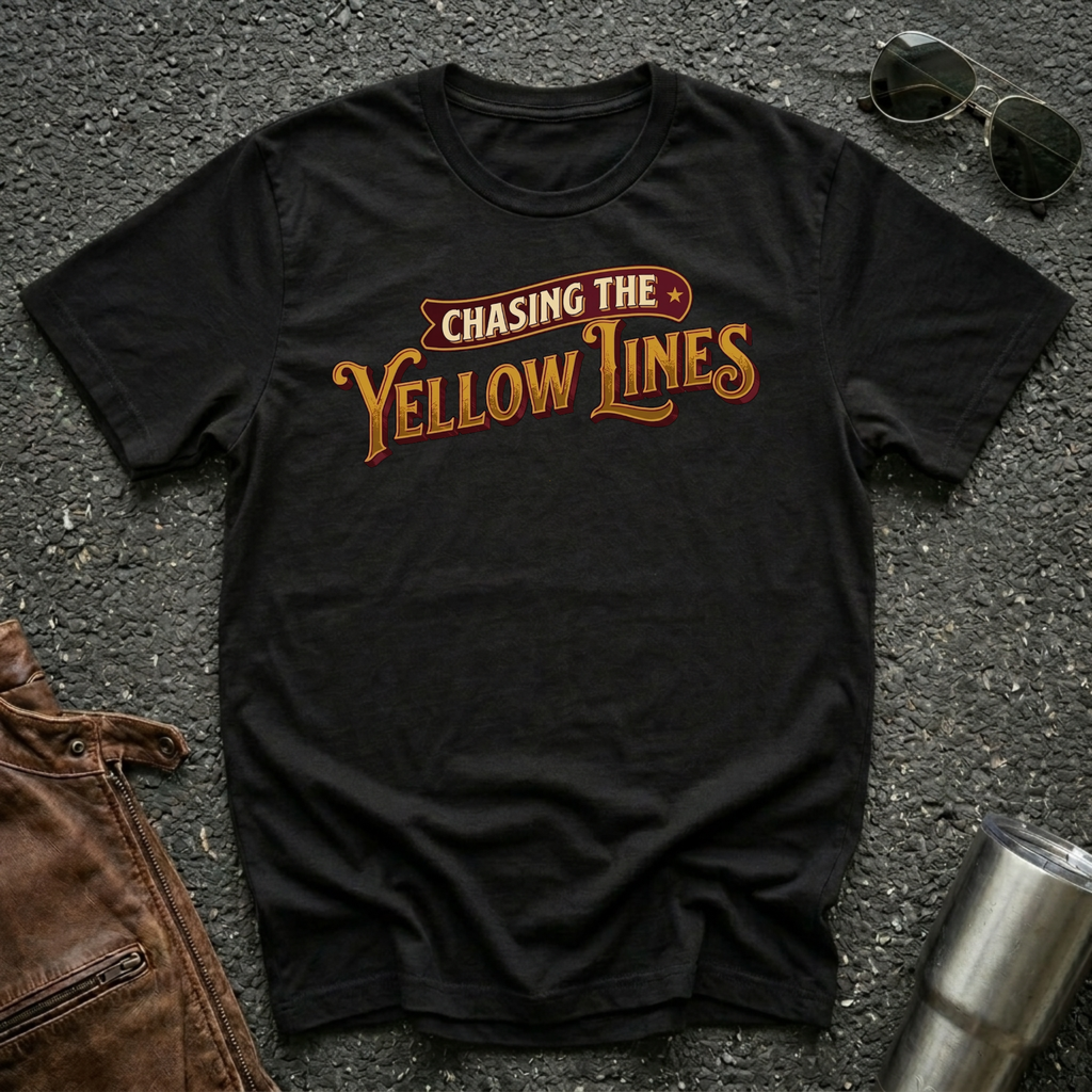 Chasing The Yellow Lines T-Shirt