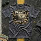 Professional Windshield Bug Collector – Funny Road Trip T-Shirt