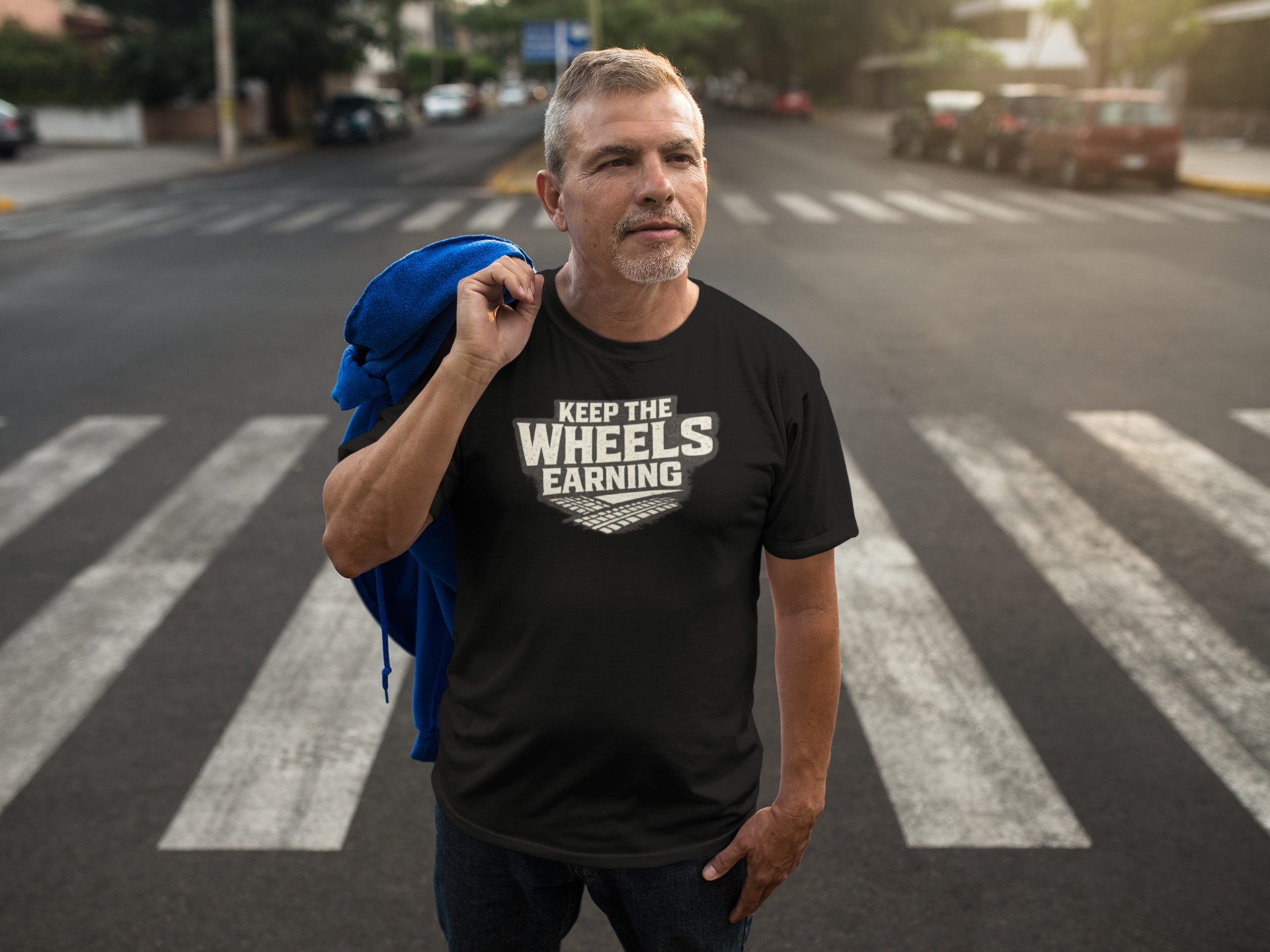 Keep The Wheels Earning T-Shirt
